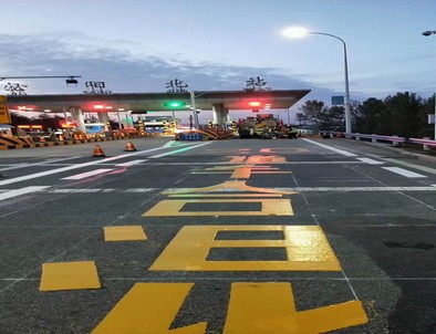 濮阳濮阳高速道路划线施工